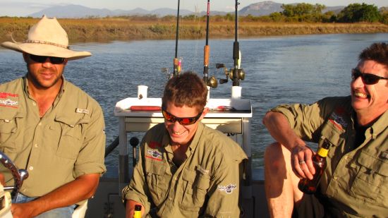 REPORT: Barra fishing with “Roy”